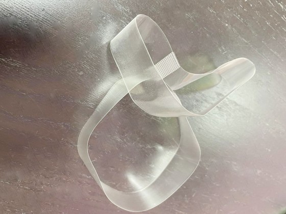 Transparent elastics for...